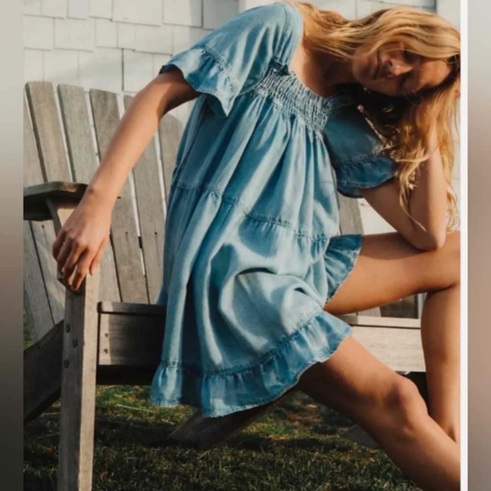 Free People Sadie Denim Dress